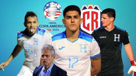 Honduras llegará al duelo ante Costa Rica con muchas fatalidades en un duelo donde se jugará el pase a la Copa América 2024.