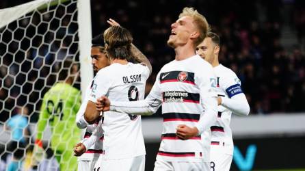 El grupo F que está conformado por Feyenoord, Midtjylland, Lazio y Sturm se encuentra igualado con tres unidades cada escuadra.