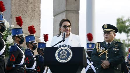 Xiomara Castro, presidenta de Honduras.