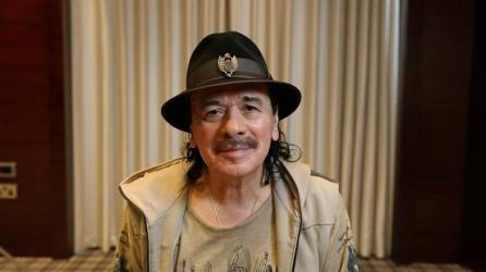 El músico mexicano Carlos Santana.