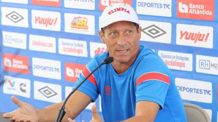 Pedro Troglio atendió a los medios de comunicación previo al inicio del torneo Clausura 2024.