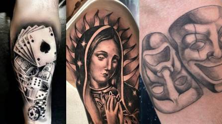 Foto referencial de tatuajes.