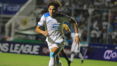 David Ruiz debutó con la selección de Honduras ante Granada por la Liga de Naciones de la Concacaf.