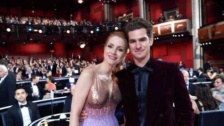 Los actores Jessica Chastain y Andrew Garfield serán presentadores en los Sag Awards.