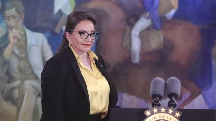 Xiomara Castro, presidenta de Honduras. Fotografía: EFE