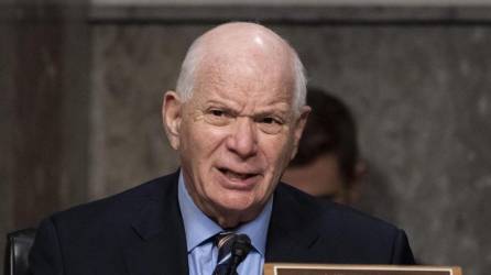 Ben Cardin de Maryland, presidente del Comité de Relaciones Exteriores del Senado. EFE