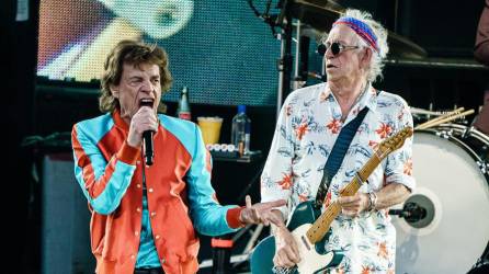 Imagen reciente de un concierto de The Rolling Stones.