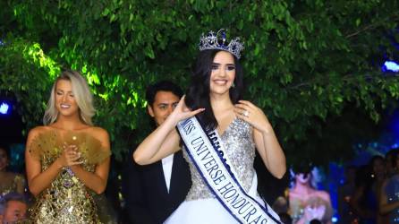 Zuheilyn Clemente, Miss Tegucigalpa, es la gran triunfadora.