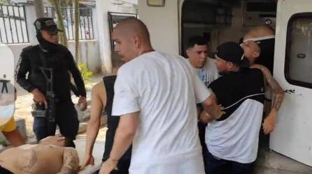 Los heridos fueron trasladado al hospital de Santa Bárbara.