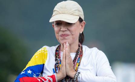 La líder opositora venezolana, María Corina Machado, en una imagen de archivo.