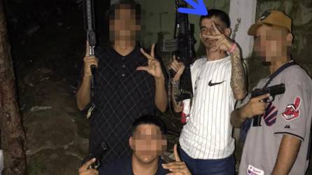 José Ángel Interiano Mercado, supuesto miembro de la pandilla 18, fue capturado este martes en por la Unidad Nacional Antisecuestros en el barrio San Carlos de Choloma, Cortés.