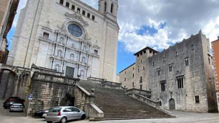 La Catedral de Santa María en Girona.