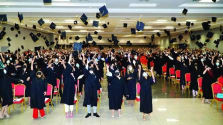 Graduaciones públicas de la UNAH-VS | Fotografía de archivo