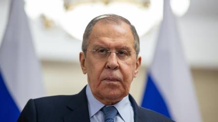 El ministro de Exteriores ruso, Serguéi Lavrov. EFE/EPA/BYAMBASUREN BYAMBA-OCHIR