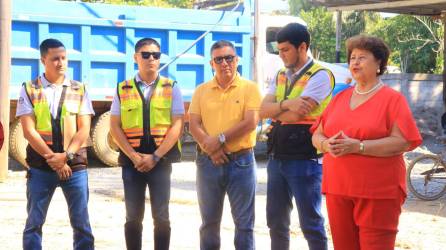 El proyecto de construcción de un tanque beneficiará a varias comunidades del sector Baracoa, en Puerto Cortés.