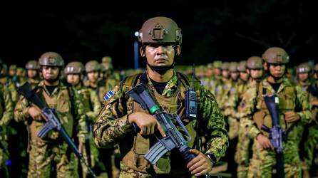 Al menos 4,000 militares fueron desplegados este miércoles en Soyapango.