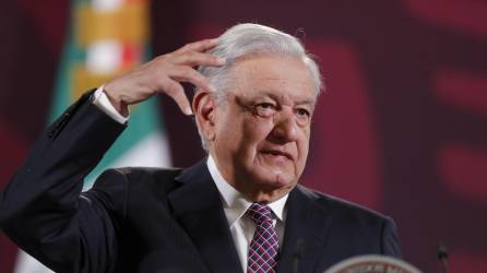 López Obrador se encontraba en el Palacio Nacional cuando ocurrió el incidente.