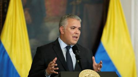 Iván Duque, presidente de Colombia. (Foto: EFE)