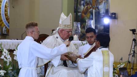 La eucaristía fue presidida por el arzobispo Miguel Lenihan.