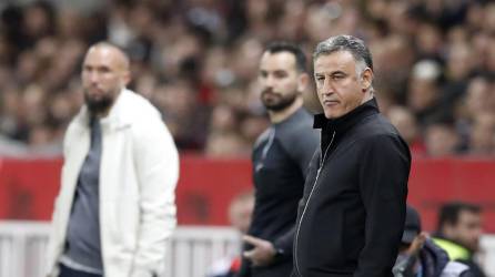 Christophe Galtier, entrenador del París Saint-Germain.