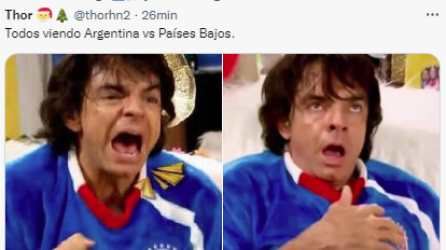 Estos fueron los mejores memes que dejó el partido entre Argentina y Países Bajos.
