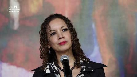 Natalie Roque, cuestionada ministra de la Secretaría de Derechos Humanos de Honduras (Sedh).