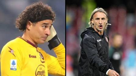 El mexicano, Memo Ochoa es parte del Salernitana, equipo de Italia que sustituyó a su entrenador, Davide Nicola.