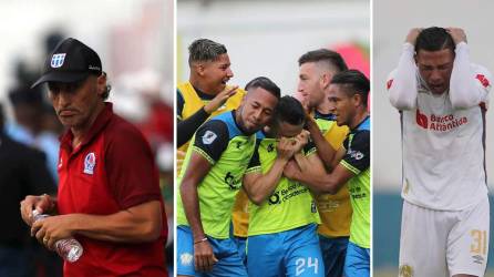 Las imágenes que nos dejó el partido de ida de la final del Torneo Clausura 2023 que empataron 2-2 Olancho FC y Olimpia en el estadio Juan Ramón Brevé Vargas de Juticalpa.