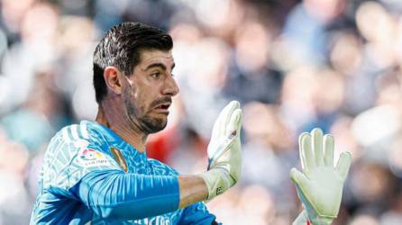 <b>Courtois</b> se rompió el ligamento cruzado anterior de la rodilla izquierda en agosto.