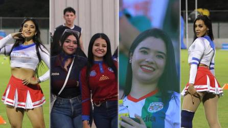 La cuarta jornada del Torneo Clausura 2024 nos dejó momentos apasionantes, pero también fue adornada por bellas chicas en los distintos estadios de la Liga Nacional de Honduras.