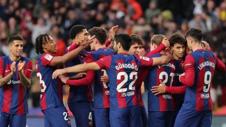 Tras 26 jornadas en la Liga de España, el FC Barcelona es tercero en la clasificación y suma 57 puntos.
