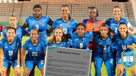Las jugadoras de la Selección Femenina de Honduras exigiendo igualdad en los procesos de Fecha FIFA.