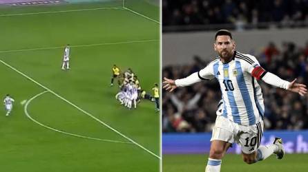 Lionel Messi se despachó con un golazo de tiro libre para la victoria de Argentina ante Ecuador en el debut de las eliminatorias sudamericanas.