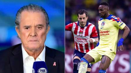 El narrador mexicano Raúl Orvañanos cometió un tremendo oso en el América-Chivas que rápido se hizo viral.