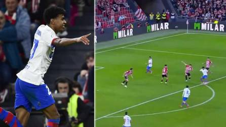 Copa del Rey: Lamine Yamal se luce con un golazo ‘a lo Messi’ ante Athletic