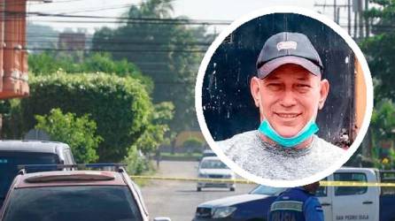 Al taxista vip José Lino Lemus Enamorado le dieron muerte a una cuadra de su casa, ubicada en la colonia Aurora.