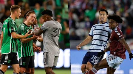 Romell Quioto se las tuvo con jugadores del Austin FC y Roger Espinoza no pudo ganar con Sporting Kansas City ante Colorado Rapids.