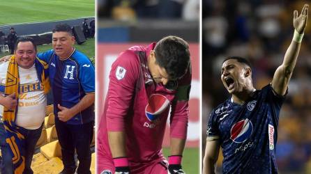Las imágenes de la dolorosa goleada que sufrió Motagua (5-0) contra Tigres de México en el partido de vuelta de los cuartos de final de la Liga de Campeones de la Concacaf. Así fue la eliminación del Ciclón Azul en El Volcán.