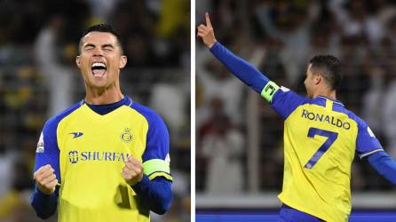 Show de Cristiano en Arabia con cuatro goles, récord y festejos