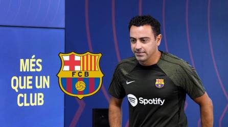 Xavi Hernández, entrenador del FC Barcelona.