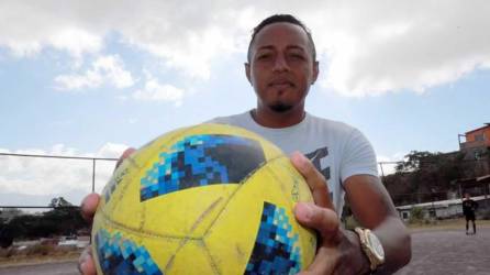 Luis ‘Caguama’ Cerna es un ejemplo de perseverancia en el fútbol hondureño. Empezó en las burocráticas y ahora está en la Liga Nacional.