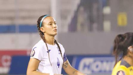 Bárbara Murillo es la capitana de la Selección Femenina de Honduras.