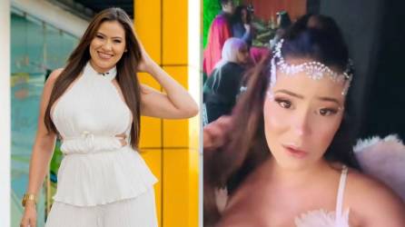 La hermosa presentadora de televisión hondureña Alejandra Rubio sorprendió recientemente con un atrevido traje de Halloween. Dejó ver todos sus encantos y de inmediato encendió las redes.