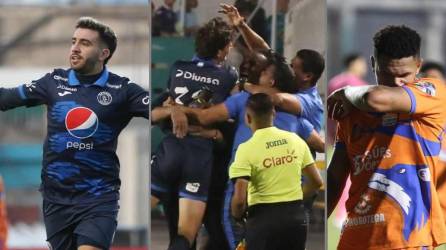 Las mejores imágenes de la goleada de Motagua este domingo por la jornada 15 del torneo Clausura 2024 de la Liga Nacional de Honduras ante los Lobos de la UPNFM.