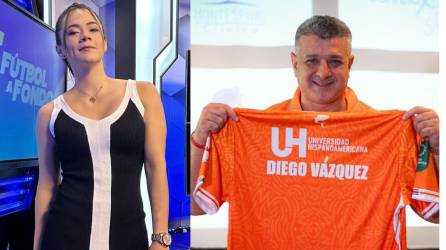 Isabel Zambrano se apuntó como nueva aficionada al Puntarenas y le dejó un par de mensajes románticos a su pareja Diego Vázquez, el nuevo entrenador del cuadro costarricense.