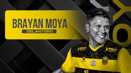 Real España costeará el total del salario de Bryan Moya y, además, estará prestado con la casaca del equipo amarillo y negro todo el 2024, es decir, el torneo Clausura y el Apertura.