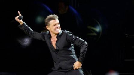 El cantante Luis Miguel.