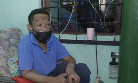 Denis Cruz durante su entrevista con Diario La Prensa.