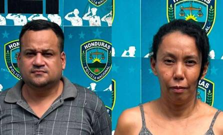 Los dos detenidos son señalados por la DPI de presuntamente integrar una estructura dedicada al tráfico Ilícito de personas en Cortés