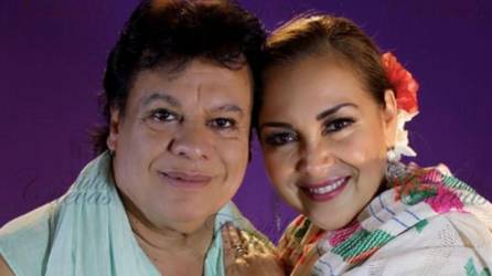 Juan Gabriel y Aida Cuevas.